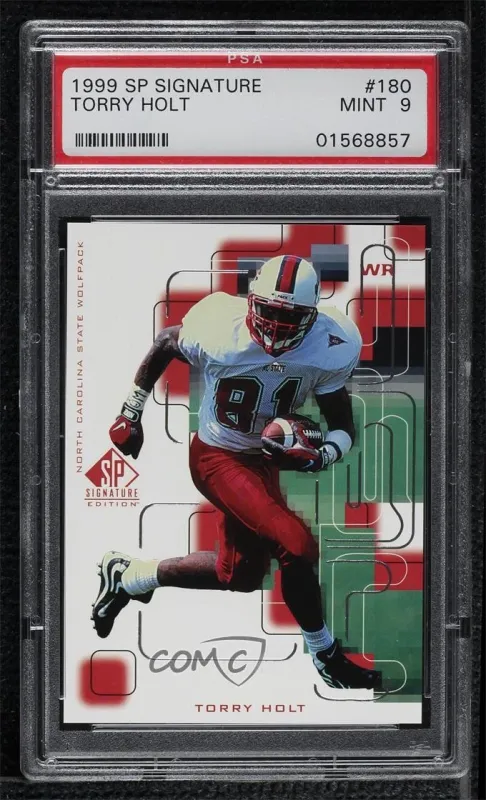 PSA 9 - 1999 SP Signature #180 Torry Holt [02184278]