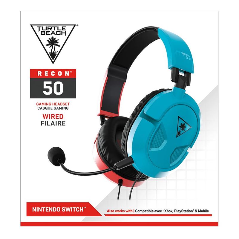 Turtle Beach - Recon 80 Wired Headset (Red/Blue)