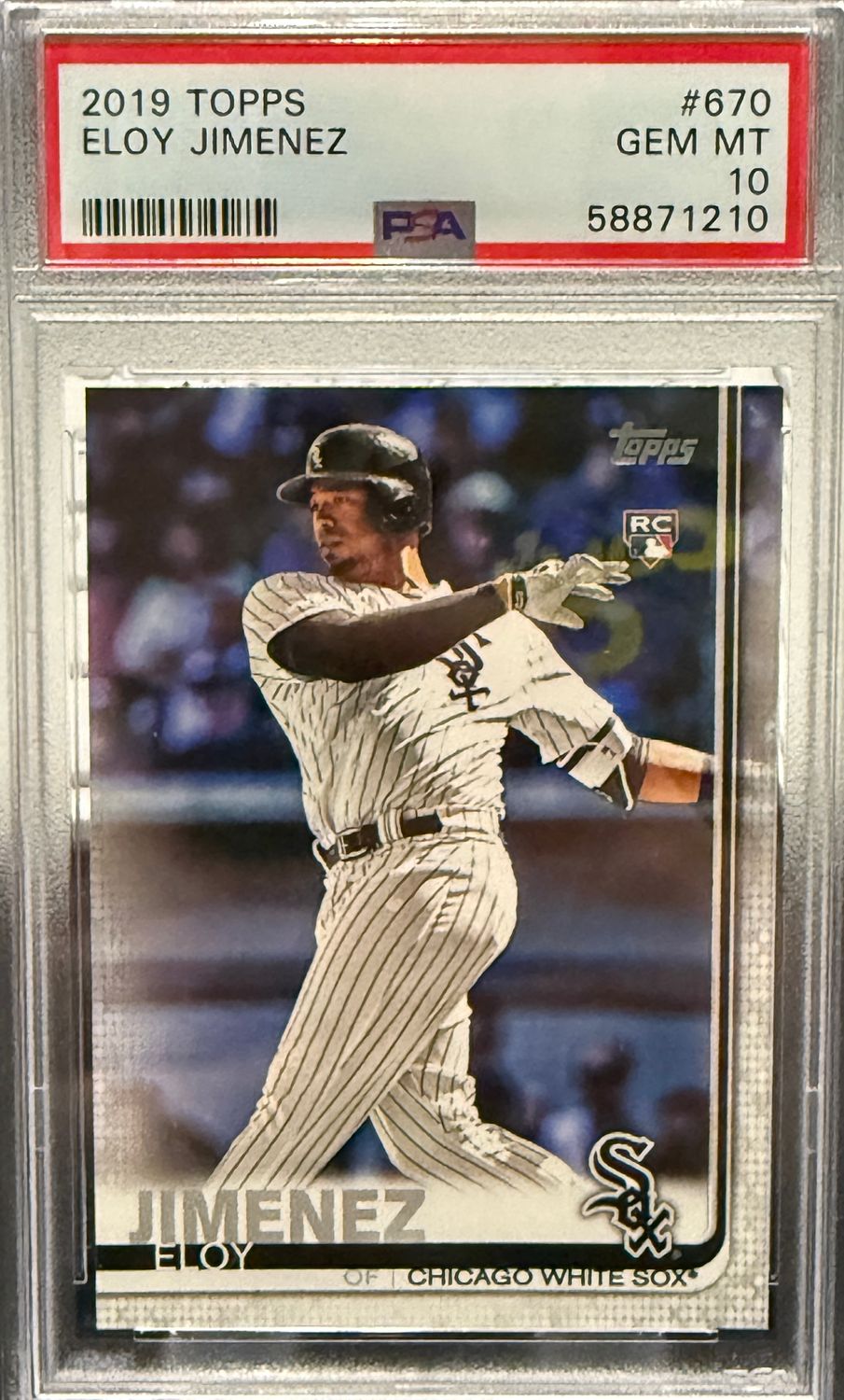 PSA 10 - Topps Eloy Jimenez #670 Topps 2019 [58871210]
