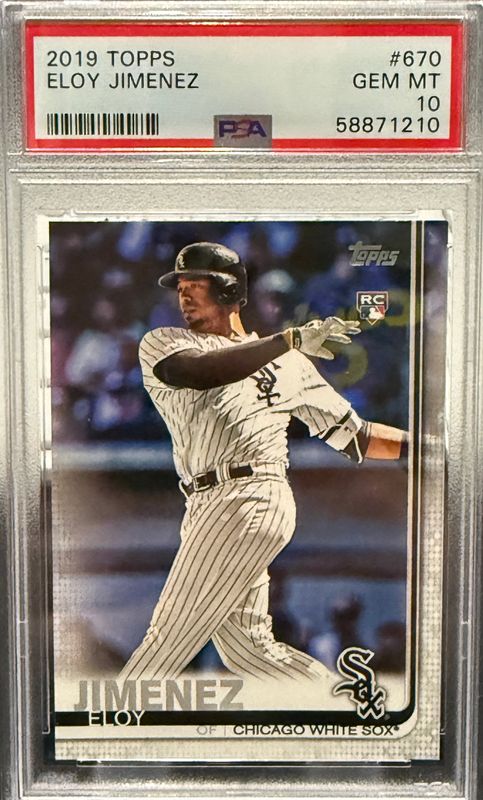 PSA 10 - Topps Eloy Jimenez #670 Topps 2019 [58871210]