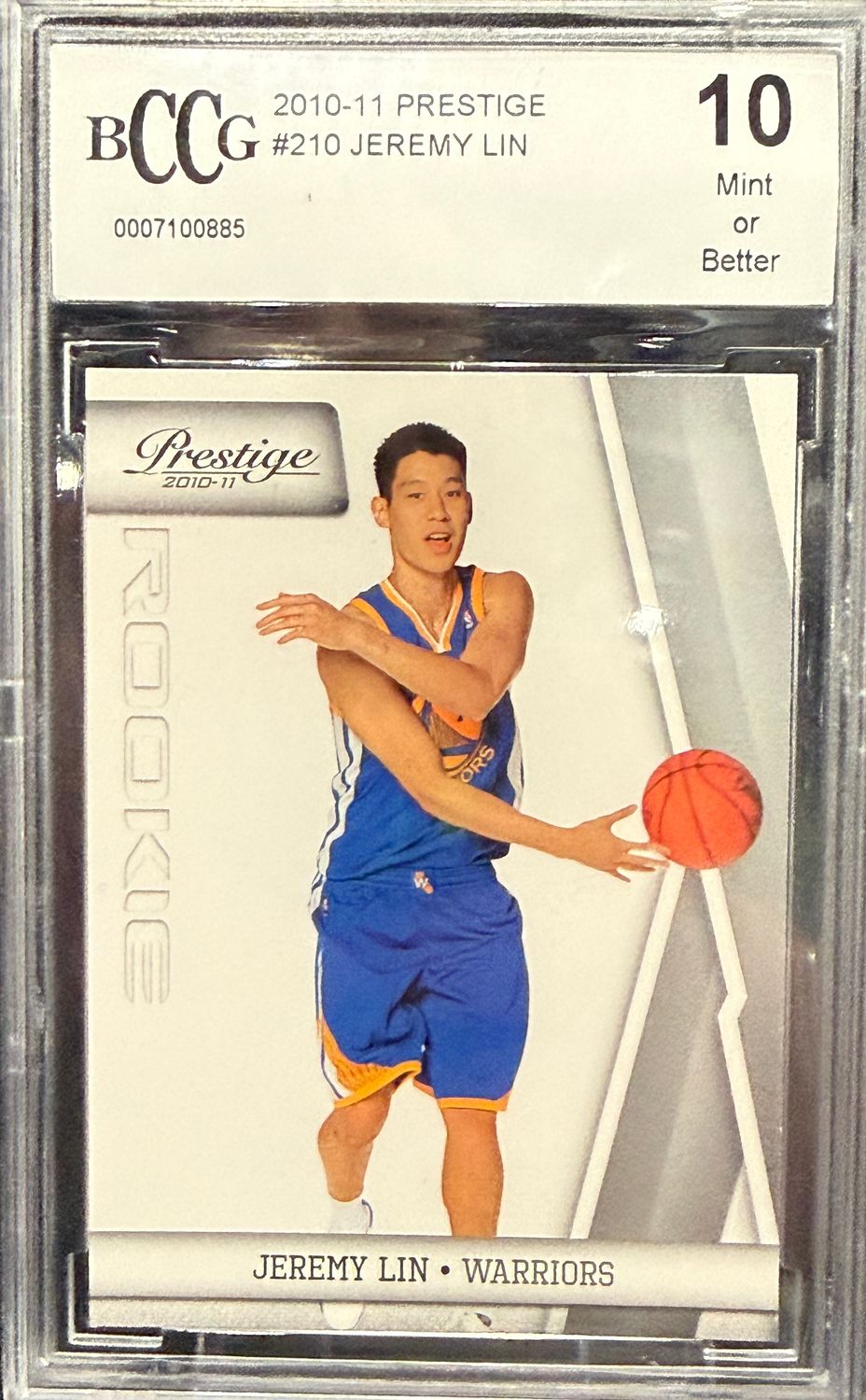 BCCG 10 - Panini Jeremy Lin #210 Prestige Panini America 2010-11 [0007100885]