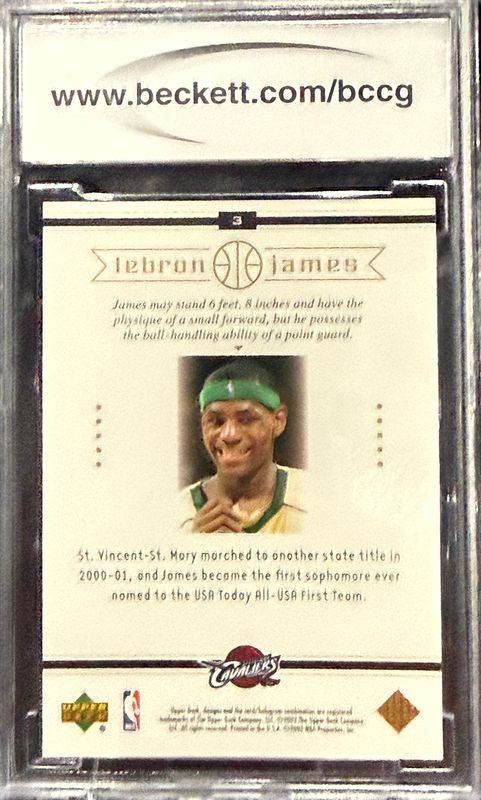 BCCG 10 - Upper Deck Lebron James #3 Lebron James Box Set 2003 [0000645904]