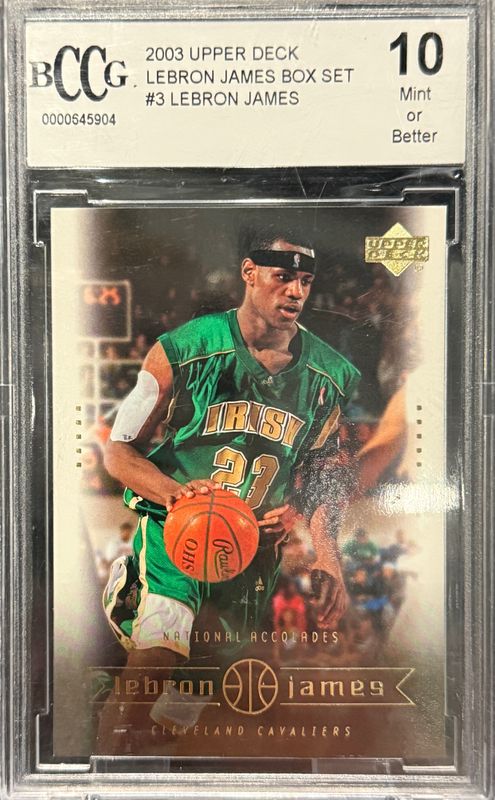 BCCG 10 - Upper Deck Lebron James #3 Lebron James Box Set 2003 [0000645904]