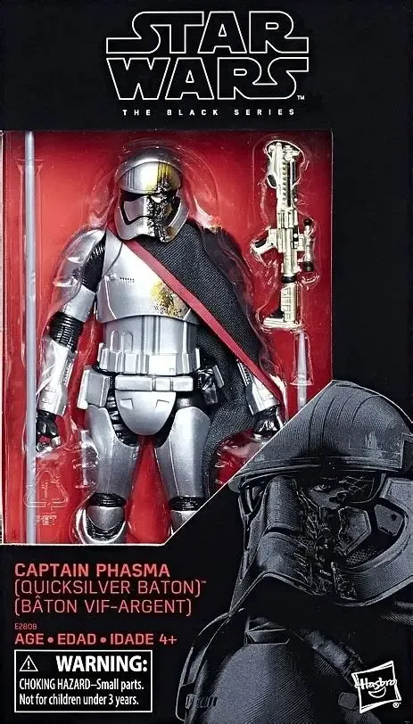 Hasbro - Star Wars The Black Series - Captain Phasma (Quicksilver Baton). Action Figure