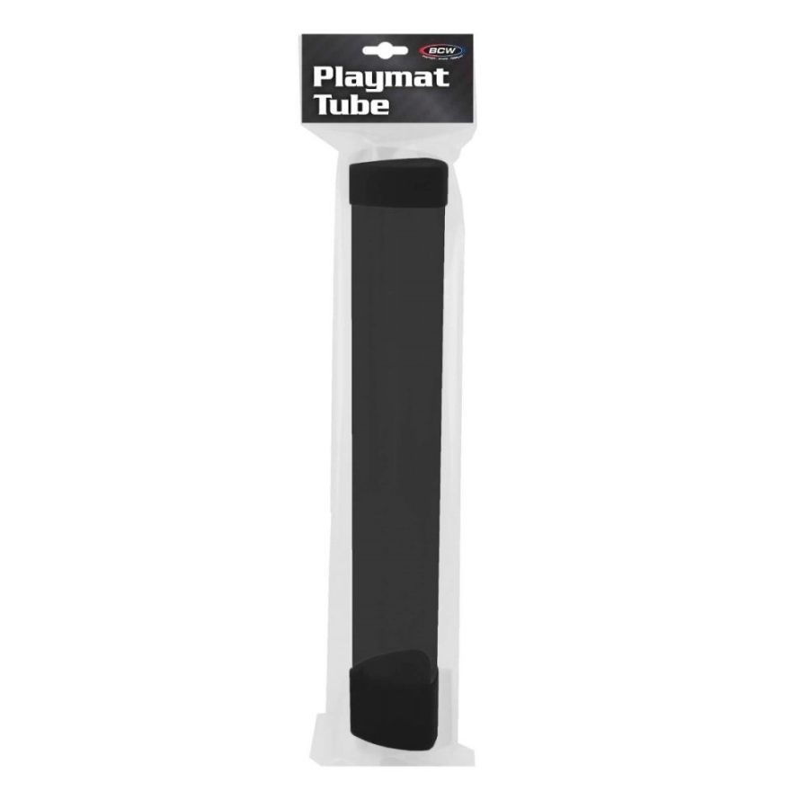 BCW: Playmat Tube with Dice: Smoke with Black Caps