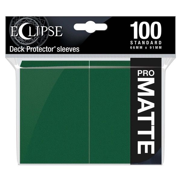 Ultra Pro: Eclipse Matte Standard Sleeves: Forest Green (100 count)