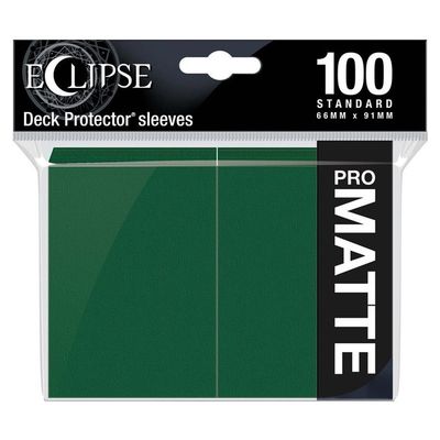 Ultra Pro: Eclipse Matte Standard Sleeves: Forest Green (100 count)