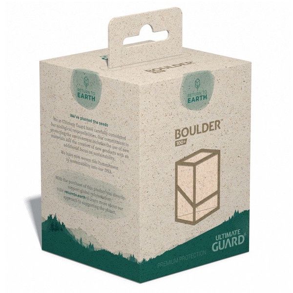 Ultimate Guard: Boulder 100+ Deck Box: Return to Earth: Natural