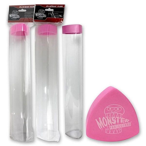 Monster: Prism Playmat Tube: Pink