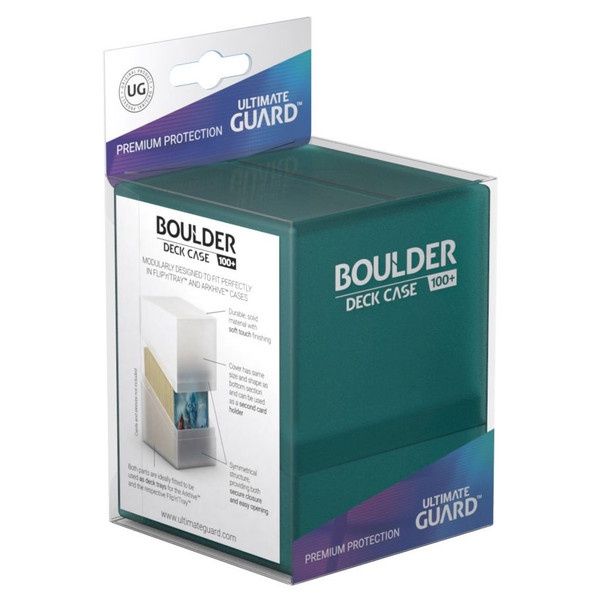 Ultimate Guard: Boulder 100+ Deck Box: Malachite