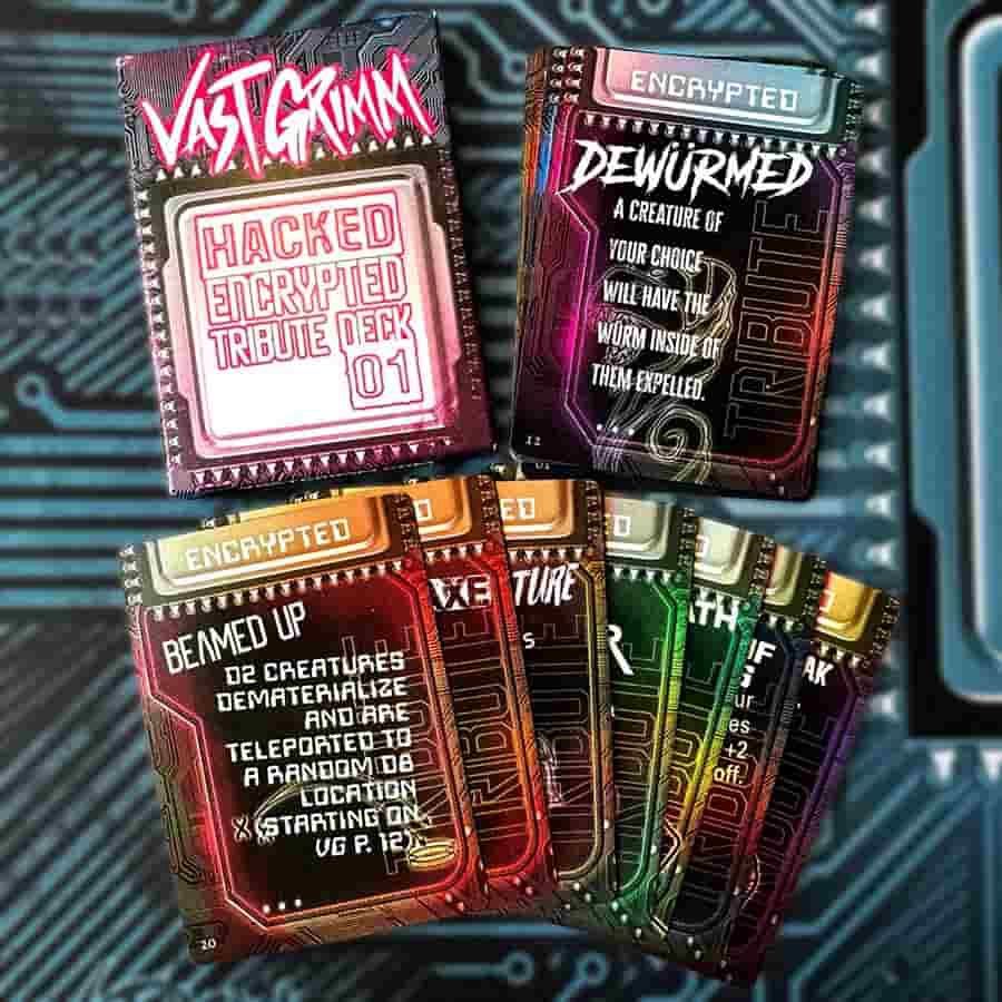 Vast Grimm RPG: Hacked Encrypted Tribute Deck 01
