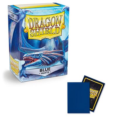 Dragon Shield: Matte Standard Sleeves: Blue (100 count)
