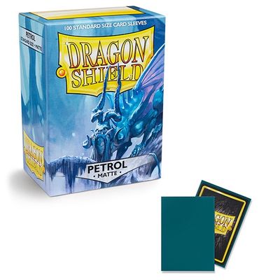 Dragon Shield: Matte Standard Sleeves: Petrol (100 count)