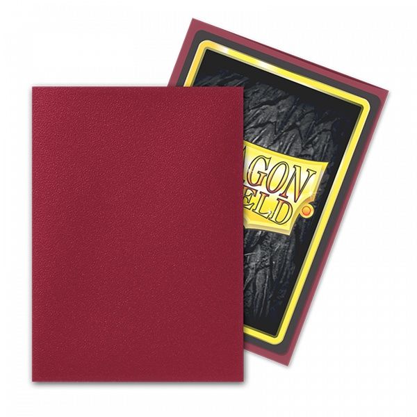 Dragon Shield: Matte Standard Sleeves: Blood Red (100 count)