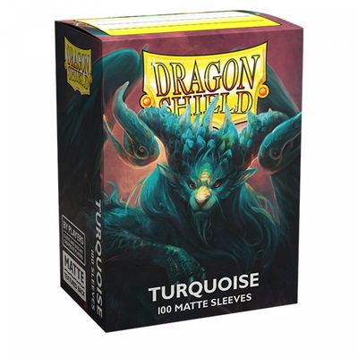 Dragon Shield: Matte Standard Sleeves: Turquoise (100 count)