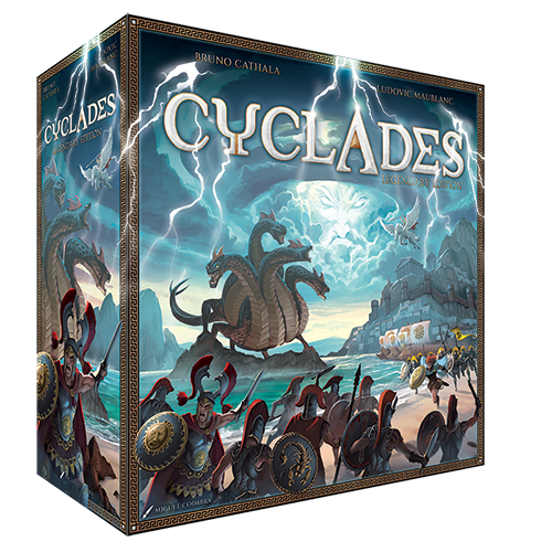Cyclades: Legendary Edition KS Version: Miniatures version + All 3D Buildings + every Common and Miniatures unlocked Stretch Goals (Ultimate Pledge)