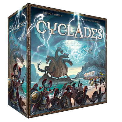 Cyclades: Legendary Edition KS Version: Miniatures version + All 3D Buildings + every Common and Miniatures unlocked Stretch Goals (Ultimate Pledge)