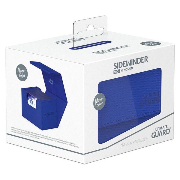 Ultimate Guard: Sidewinder 100+ Deck Box: Monocolor: Blue