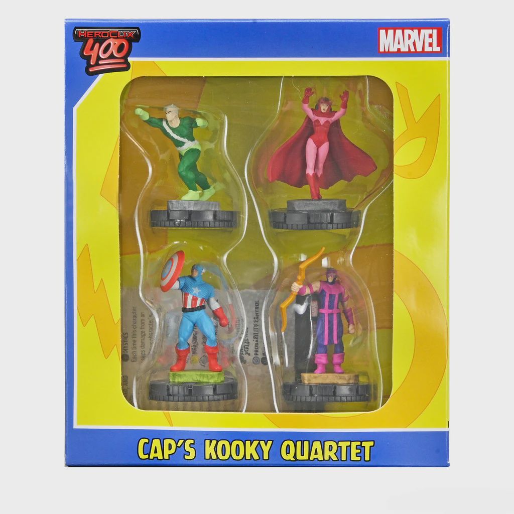 Marvel HeroClix: Cap&#39;s Kooky Quartet