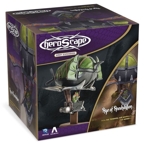 Heroscape: Boiling Tension: Air Marshal Zed Nesbitt Army Expansion