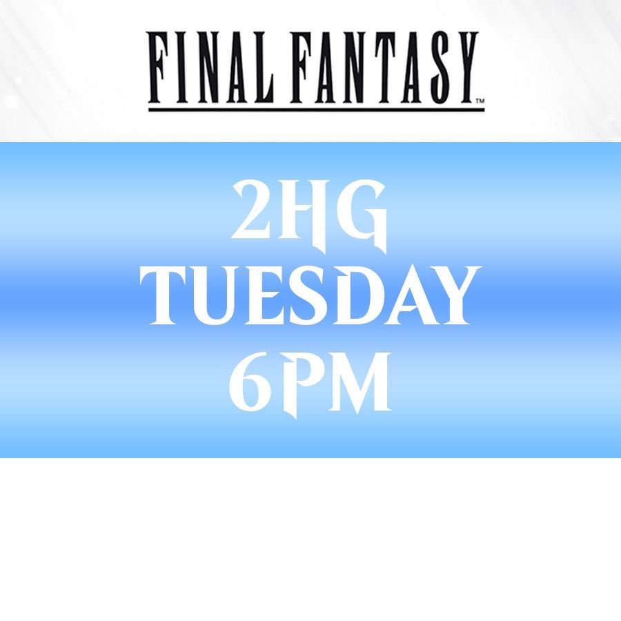 FIN Prerelease: 2HG: Tuesday 6/10 6pm