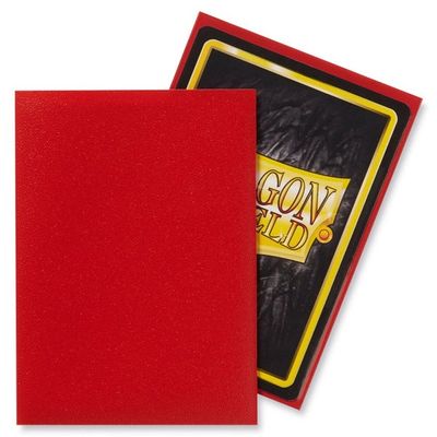 Dragon Shield: Matte Standard Sleeves: Crimson (100 count)