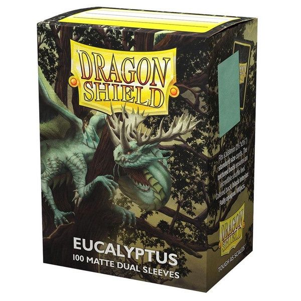 Dragon Shield: Dual Matte Standard Sleeves: Eucalyptus (100 count)
