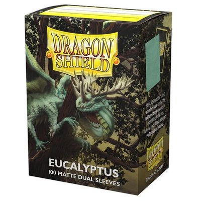 Dragon Shield: Dual Matte Standard Sleeves: Eucalyptus (100 count)