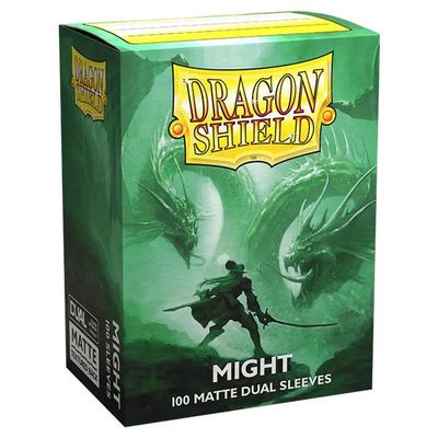 Dragon Shield: Dual Matte Standard Sleeves: Might (100 count)