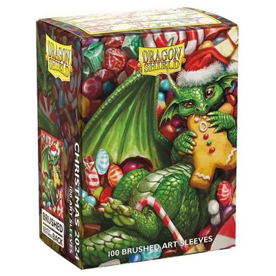 Dragon Shield: Art Sleeves: Standard: Brushed Christmas 2024 (100 count)
