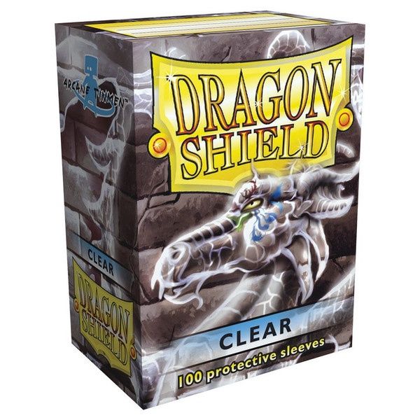 Dragon Shield: Classic Standard Sleeves: Clear (100 count)