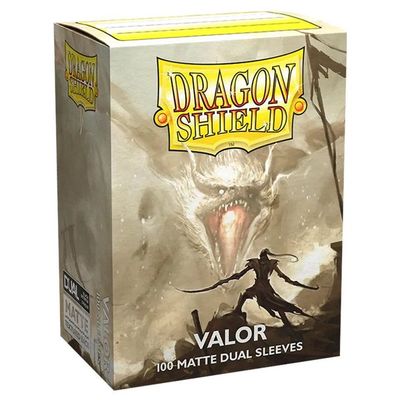 Dragon Shield: Dual Matte Standard Sleeves: Valor (100 count)