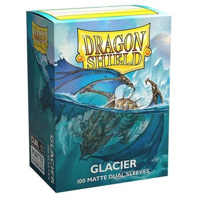 Dragon Shield: Dual Matte Standard Sleeves: Glacier (100 count)