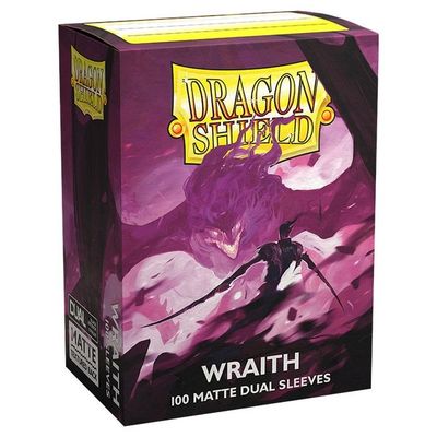 Dragon Shield: Dual Matte Standard Sleeves: Wraith (100 count)