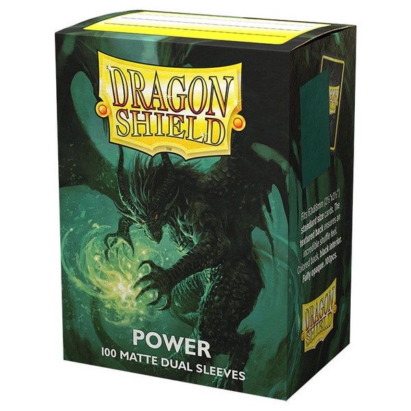 Dragon Shield: Dual Matte Standard Sleeves: Power (100 count)