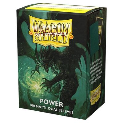 Dragon Shield: Dual Matte Standard Sleeves: Power (100 count)