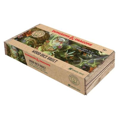 Sirius Dice - Dungeons &amp; Dragons Wooden Dice Vault
