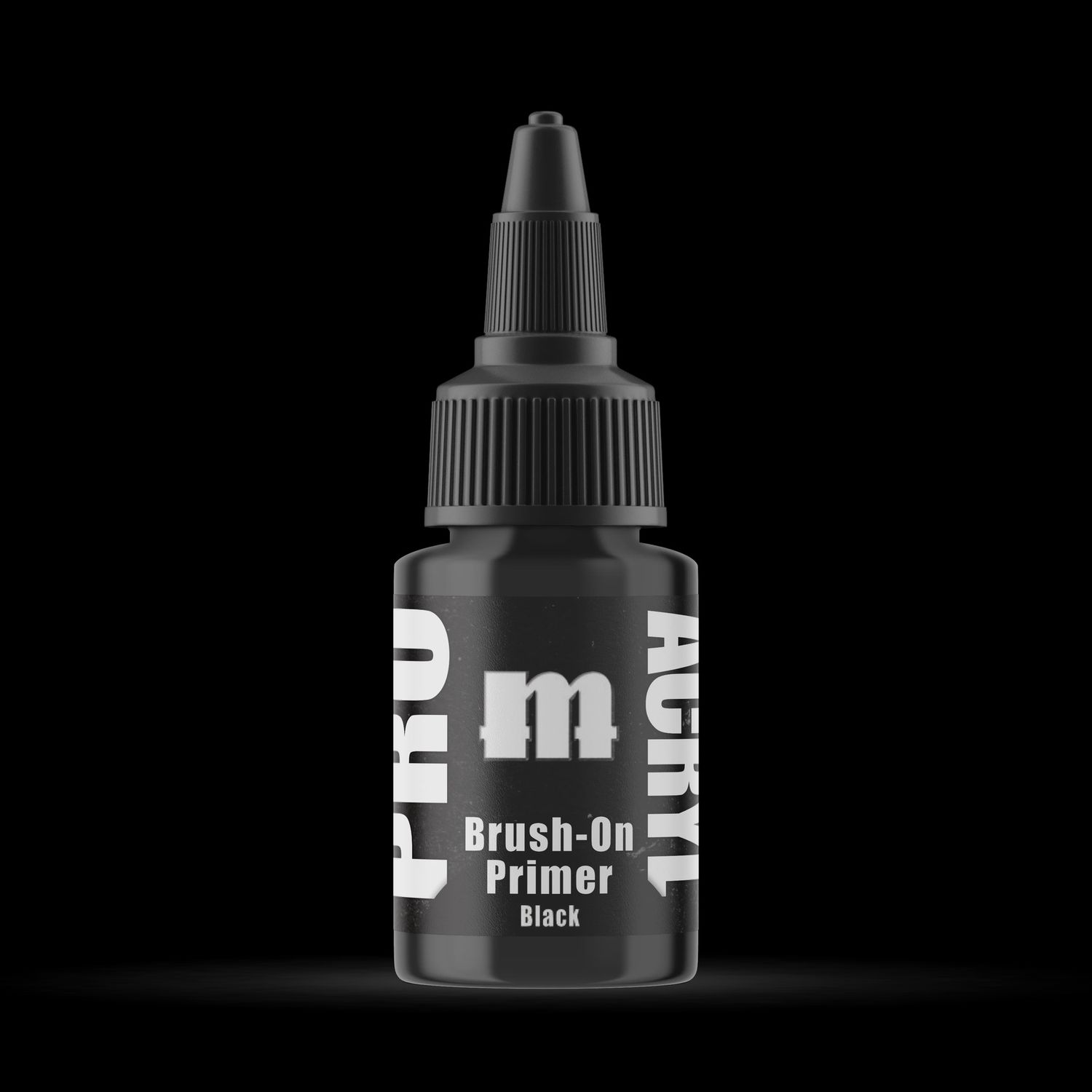 Monument Hobbies: Pro Acryl: 017: Brush-On Primer: Black