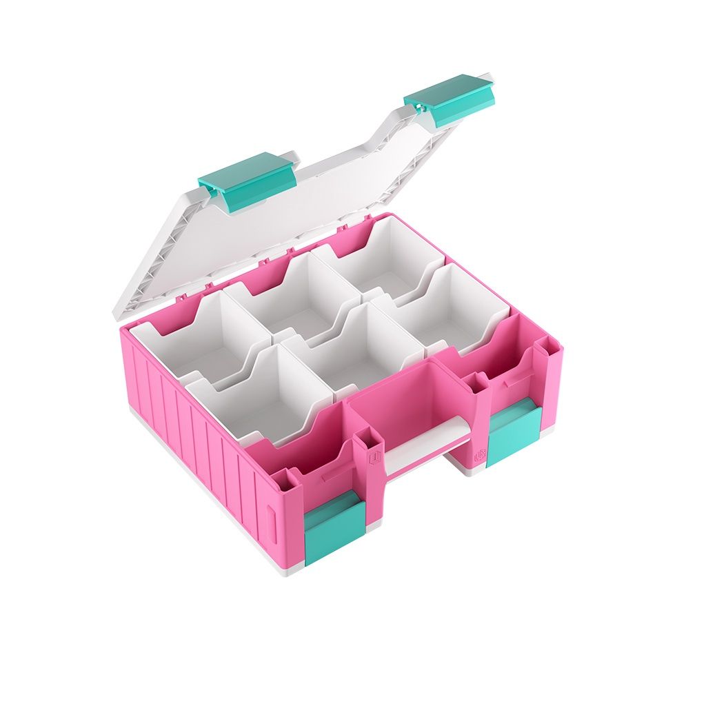 Gamegenic: Game Castle: Pink/White/Teal