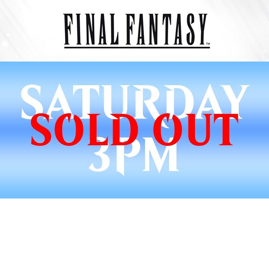SOLD OUT: FIN Prerelease: Saturday 6/7 3pm