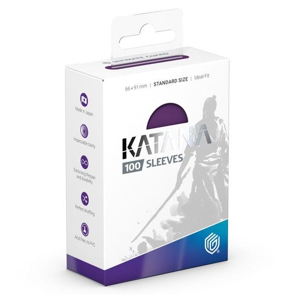 Ultimate Guard: Katana Sleeves: Standard: Iris Bloom (100 count)