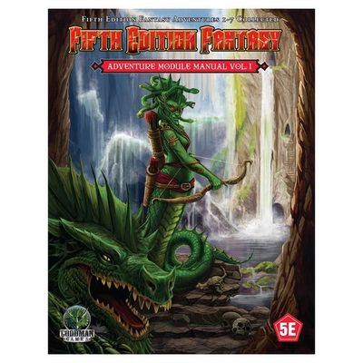 D&amp;D 5E: Fifth Edition Fantasy: Adventure: Compendium of Dungeon Crawls Volume 1