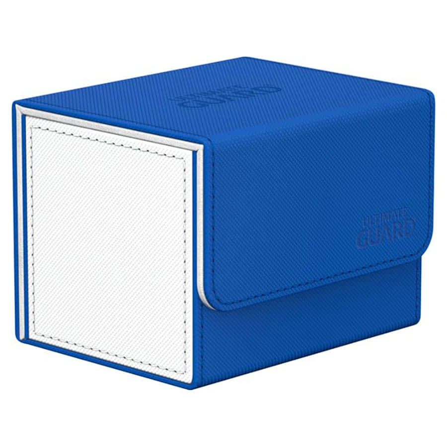 Ultimate Guard: Sidewinder 100+ Deck Box: Synergy: White/Blue