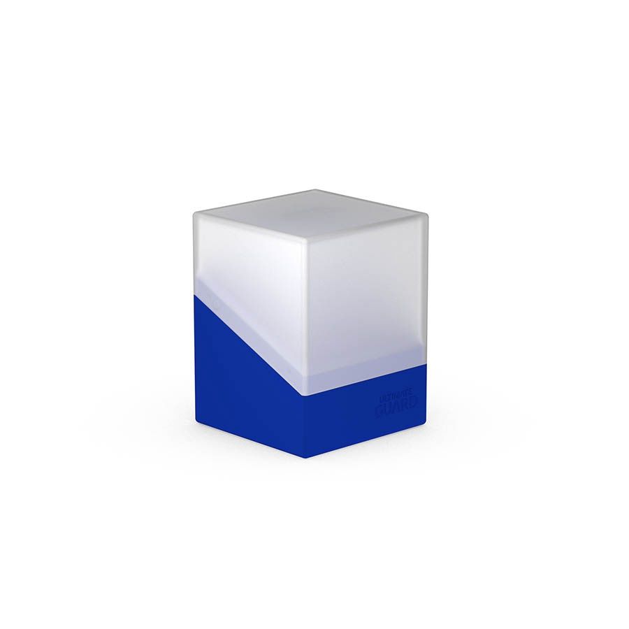 Ultimate Guard: Boulder 100+ Deck Box: Synergy: White/Blue