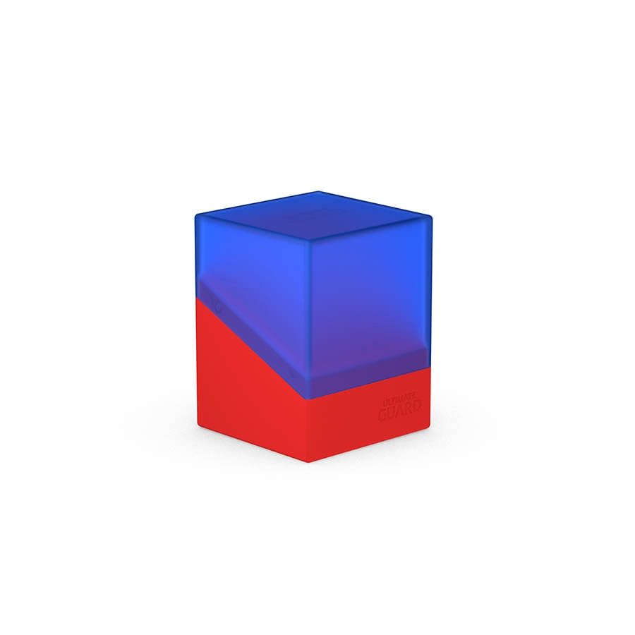 Ultimate Guard: Boulder 100+ Deck Box: Synergy: Blue/Red