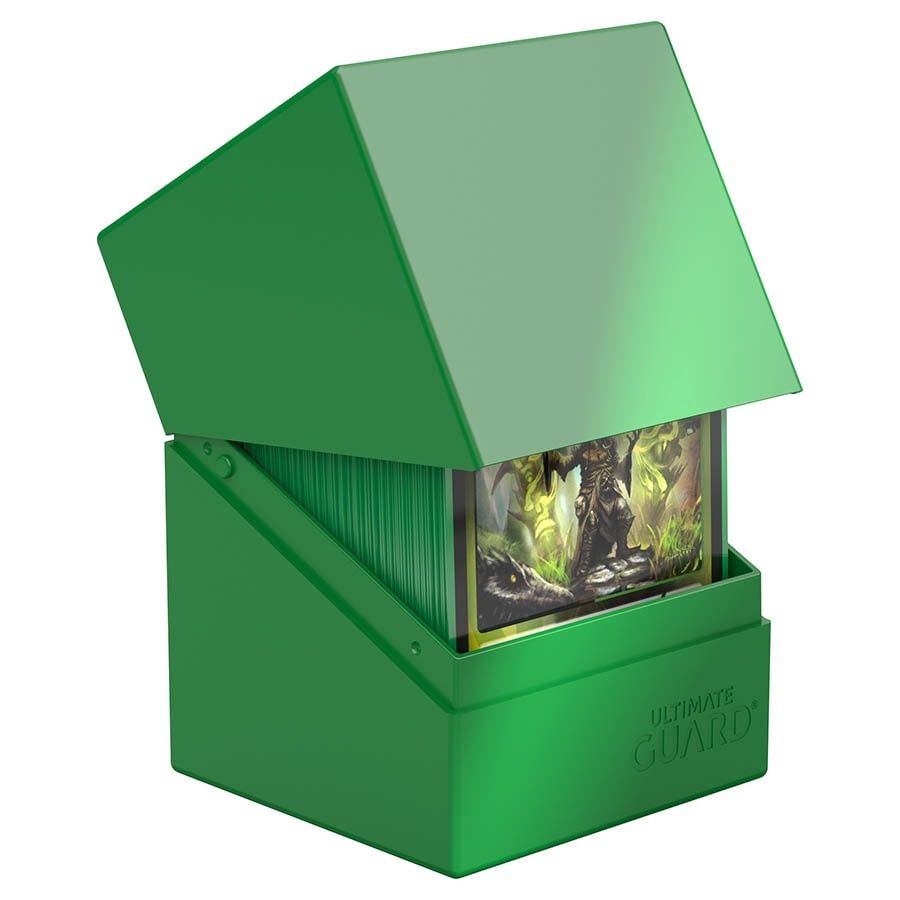 Ultimate Guard: Boulder 100+ Deck Box: Solid: Green