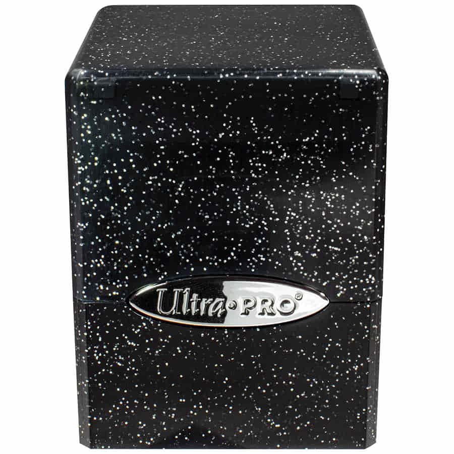 Ultra Pro: Satin Cube Deck Box: Glitter Black