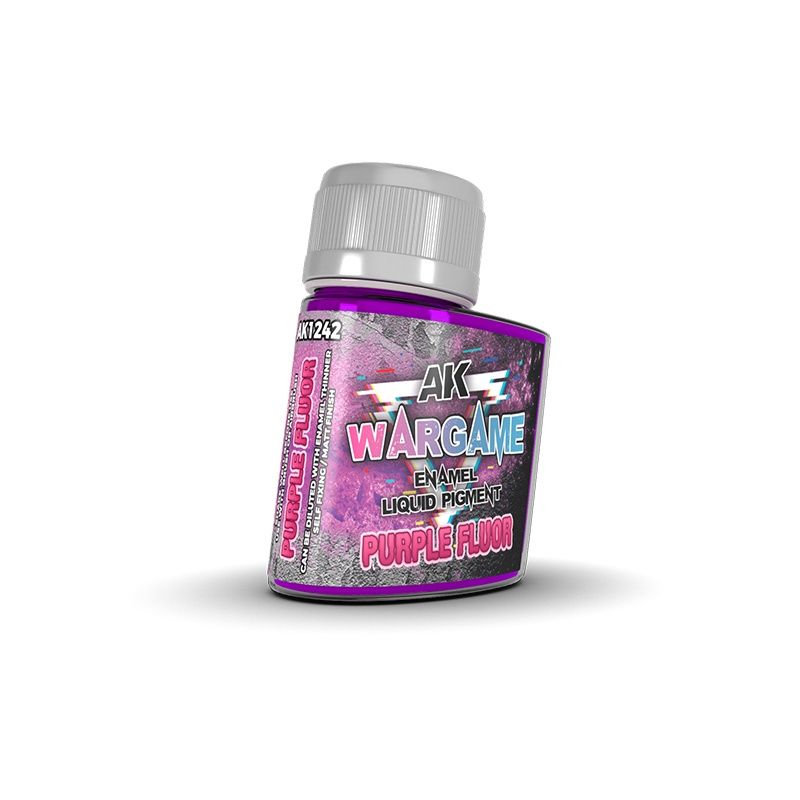 NEED BC AK Interactive: Purple Fluorescent Liquid Pigment Enamel (35ml)