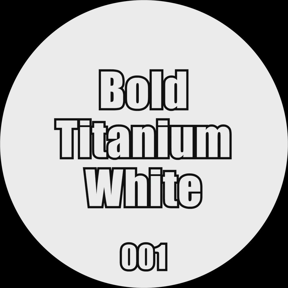 Monument Hobbies: Pro Acryl: 001: Bold Titanium White