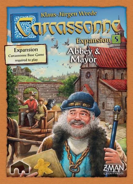 Carcassonne: Expansion 5 Abbey &amp; Mayor